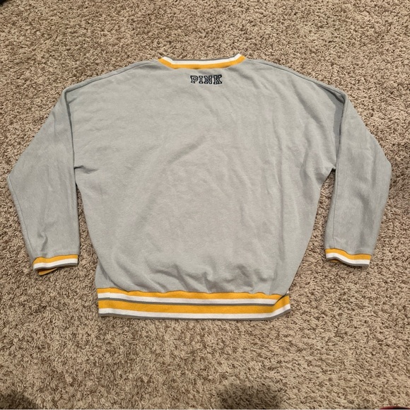 Pink Victoria Secret Size Medium‎ Kent State Gray Crewneck Sweatshirt - Picture 6 of 10